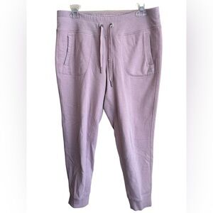 Calvin Klein light purple sweatpants